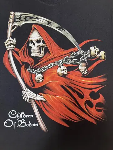 미사용 새상품 Children of Bodom/칠드런 오브 보돔 티셔츠
