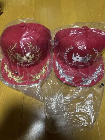 초레어 2개 세트 미사용 새상품 게임센터 아라시 캡