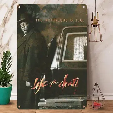 8-비기 스몰즈 Biggie Smalls 메탈 포스터 양철 간판
