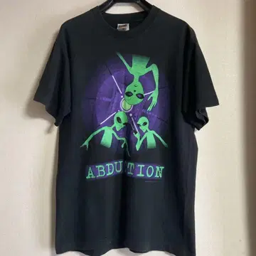 90s fashion victim 에이리언 우주인 빈티지 티셔츠