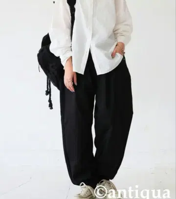 안티카 서커스 데님 팬츠 블랙