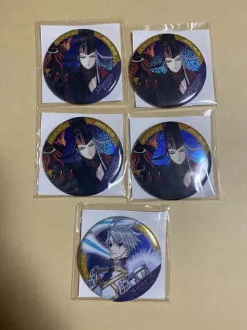 FGO 캔뱃지 아시야 도만 제임스 모리아티 5종 가챠 메이트