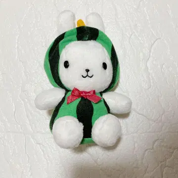 우사즈킨 수박 후르츠 인형옷 키체인 봉제 인형
