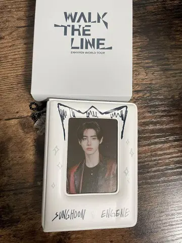 ENHYPEN 송훈 [WALK THE LINE] 포토 카드 바인더