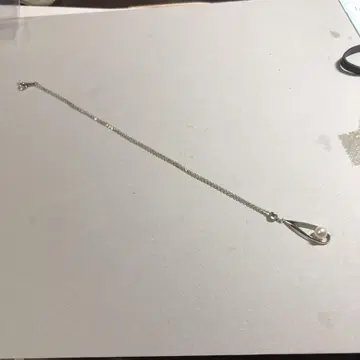 12038 MIKIMOTO 진주 티어드롭 목걸이 6.8mm