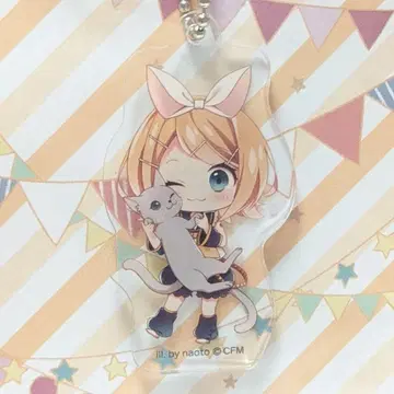 카가미네 린 고양이 아크릴 키링 naoto