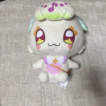 택 포함 키미와 아이돌 프리큐어 메차모후구토 봉제 인형 프리룬