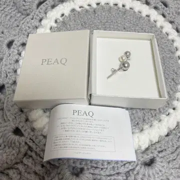 PEAQ 브로치 스와로브스키 크리스탈 펄