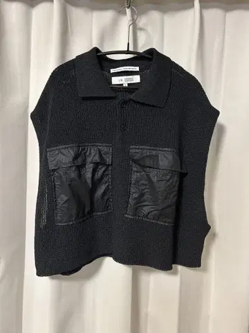 F/CE 이종 소재 셔츠