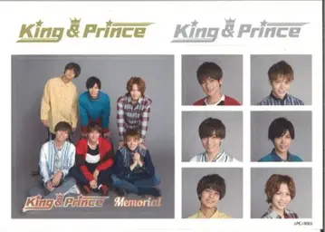 King&Prince 혜택 스티커 시트 A*Memorial