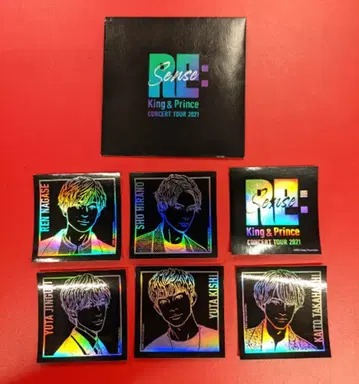 King&Prince 21년 Re:Sense 스티커 세트