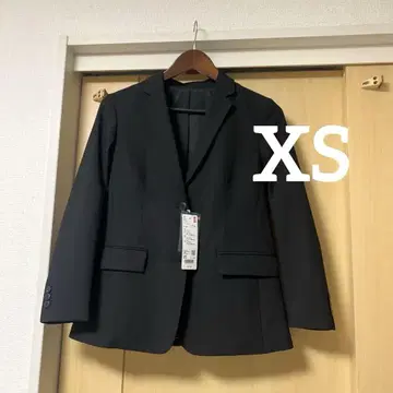 미사용 유니클로 테일러드 자켓 릴랙스 핏 블랙 XS