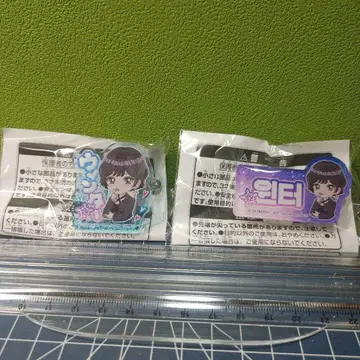 aespa 이름 아크릴 배지 윈터 에스파 남코 2종 II
