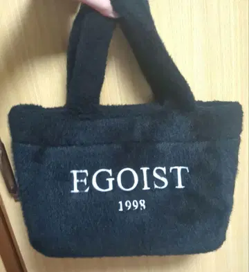 에고이스트 토트백 1998 블랙 플리스