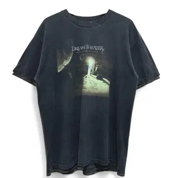 밴딩 티셔츠 Dream Theater 티셔츠 빈티지 티셔츠 785