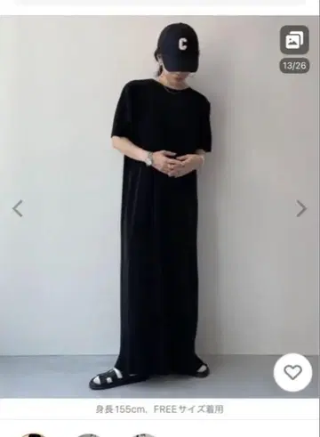 데일리 데일리 슈퍼 스트레치 크루넥 플리츠 원피스 반팔