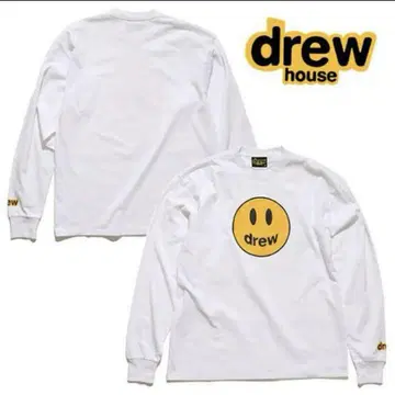 drew house 롱 T 화이트 xxs