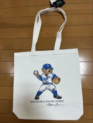 새상품 폴로 랄프로렌 다저스 콜라보 도쿄 시리즈 토트백