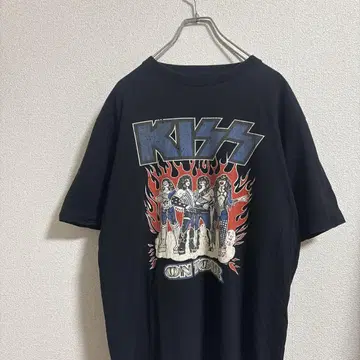 KISS 블랙 티셔츠 ON TOUR