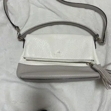 kate spade 숄더백 화이트/그레이