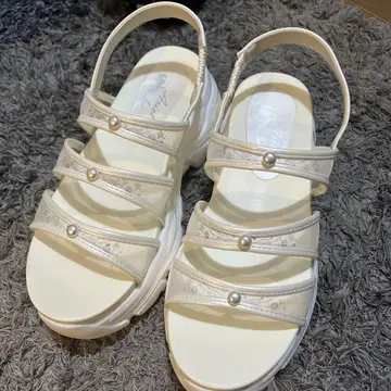 시마무라 치하루 씨 콜라보 디즈니 인어공주 샌들 M