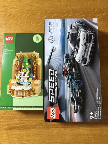 레고 2개 세트 40701 & 76909 스피도 챔피온