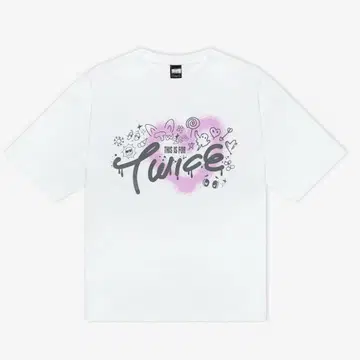 TWICE 라이브 티셔츠 화이트 L 사이즈
