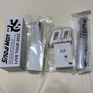 Snow Man 응원봉 4개 세트 2D.2D. Mania IDOME 등