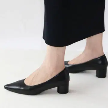 핀 핀 펌프스 22.5cm 블랙