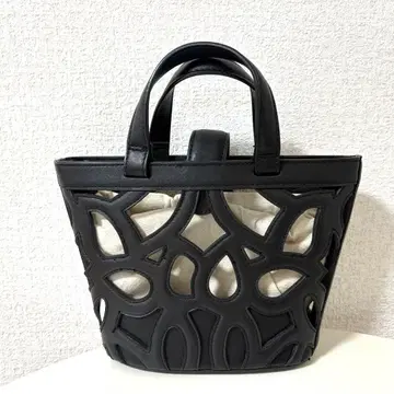 ZARA 자라 컷워크 미니 숄더백 2WAY 블랙