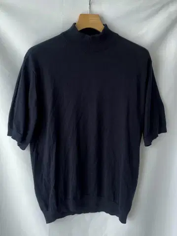JOHN SMEDLEY 존스메들리 모크넥 반팔 니트