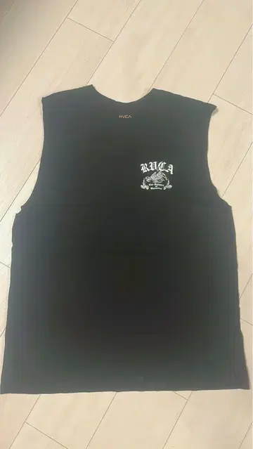 RVCA 블랙 탱크탑
