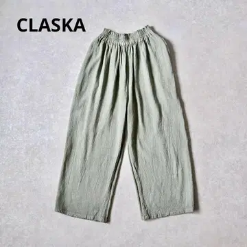 [택 포함] CLASKA 쿠라스카 젠 선생님의 일상복 와이드 팬츠