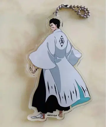 BLEACH 네이비 나염 소우스케 아크릴 키링 안경 레어템