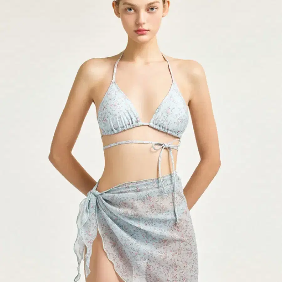 【AGNEL】BLUE BERRY BIKINI + SKRIT セット Agnel Blueberry Bikini Set #아그넬,#아그넬비키니,#비키니