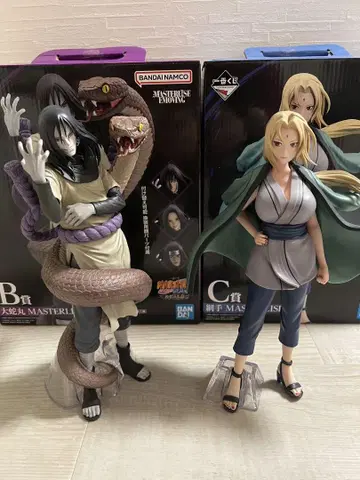 제일복권 NARUTO 전설의 삼닌 B상 오로치마루 C상 츠나테 피규어