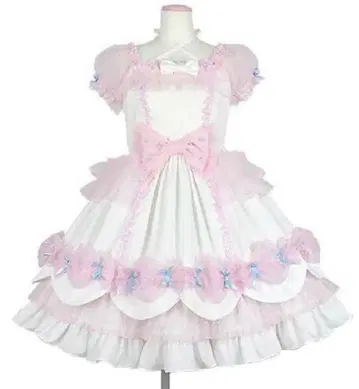 Candy fairy 점퍼 스커트 머리띠 화이트