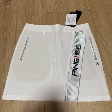 핑 수분 흡수 속건성 화이트 스커트 M 상당