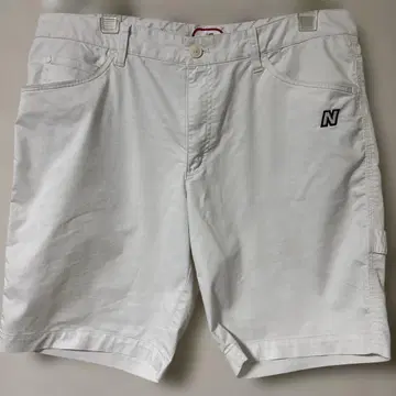 New Balance 숏 팬츠 화이트 LL