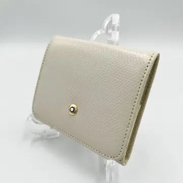 MONTBLANC 몽블랑 코인 케이스 화이트