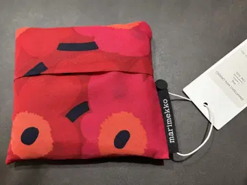 마리메꼬 에코백 빨간색 marimekko