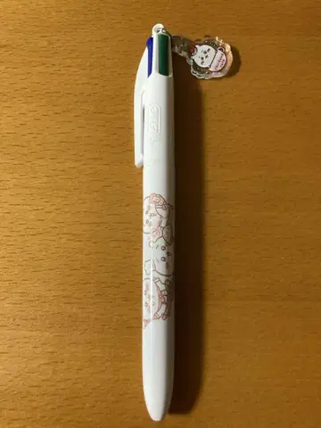 치이카와 카페 참 포함 4색 볼펜