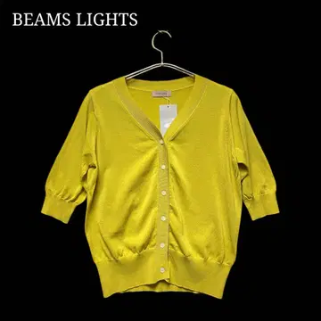 BEAMS LIGHTS / UV 하프 슬리브 가디건 빔즈