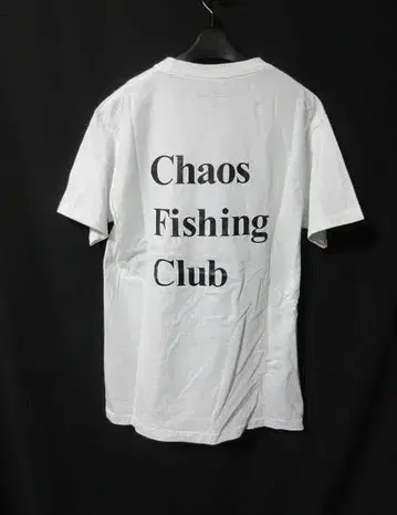 CHAOS FISHING CLUB 카오스 낚시 클럽 티셔츠 화이트 M