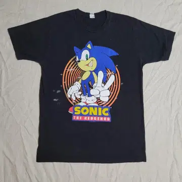 00s SONIC THE HEDGEHOG 소닉 프린트 T SEGA