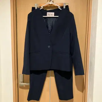 Dress Lab 네이비 팬츠 셋업