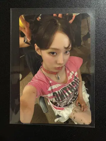 aespa dirty work HMV 윈터 트레이딩 카드