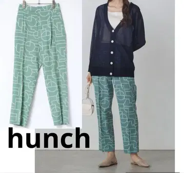 hunch 팬츠 올 패턴 스콧 클럽