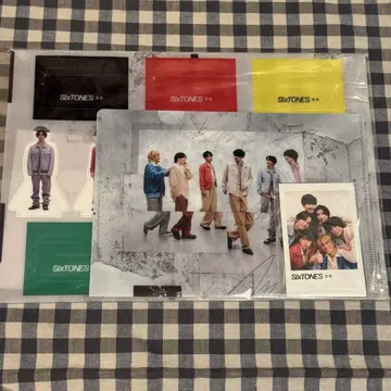 SixTONES 음색 특전 세트