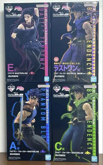 제일복권 죠죠의 기묘한 모험 PHANTOM BLOOD 피규어 4종 세트